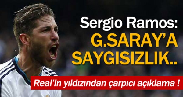 Ramos'tan Galatasaray aklamas